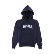 Champion x MoMA Hoodie Navy