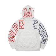 Supreme State Hooded Sweatshirt Ash Grey - 22FW