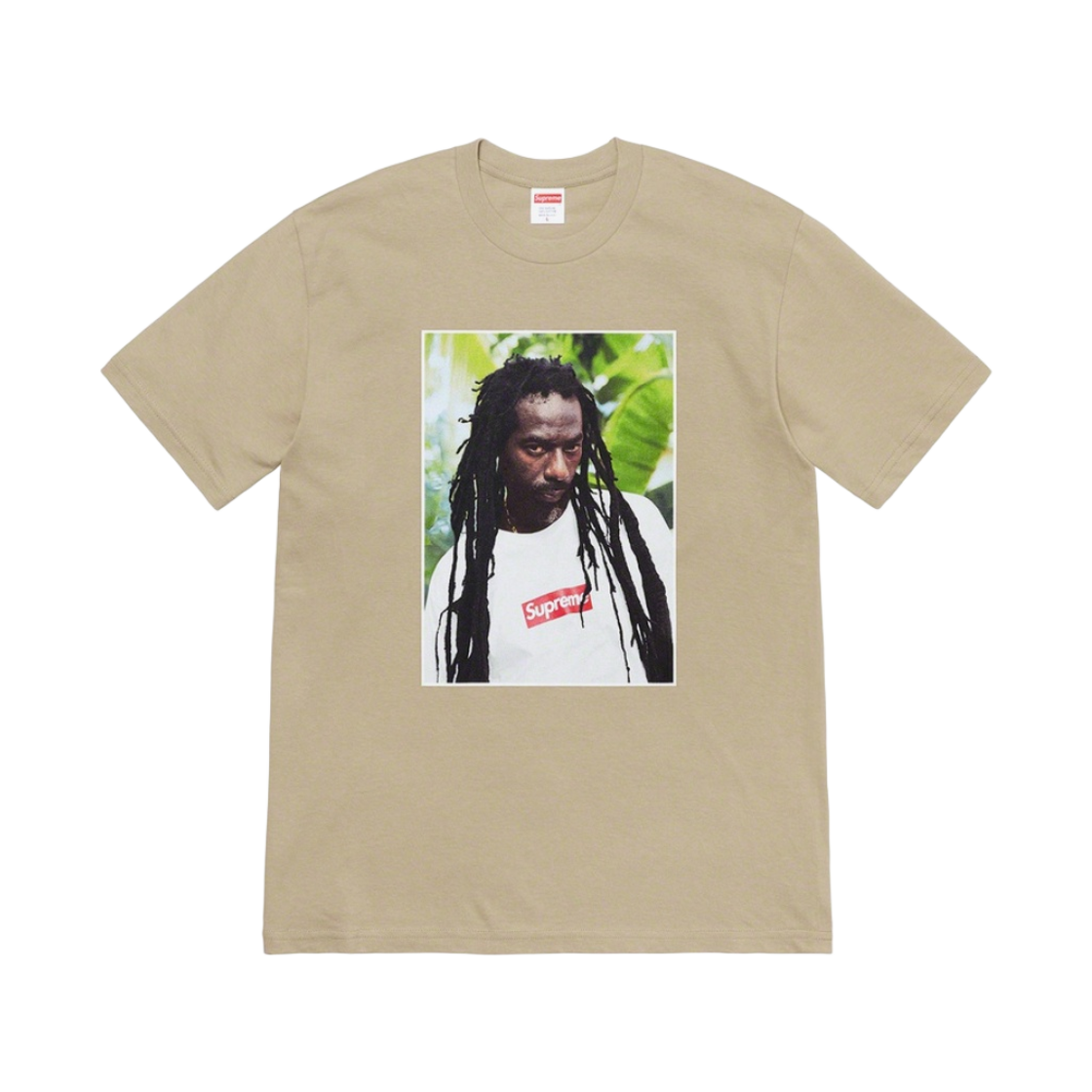 - Supreme Buju Banton T-Shirt Clay - 19SS
