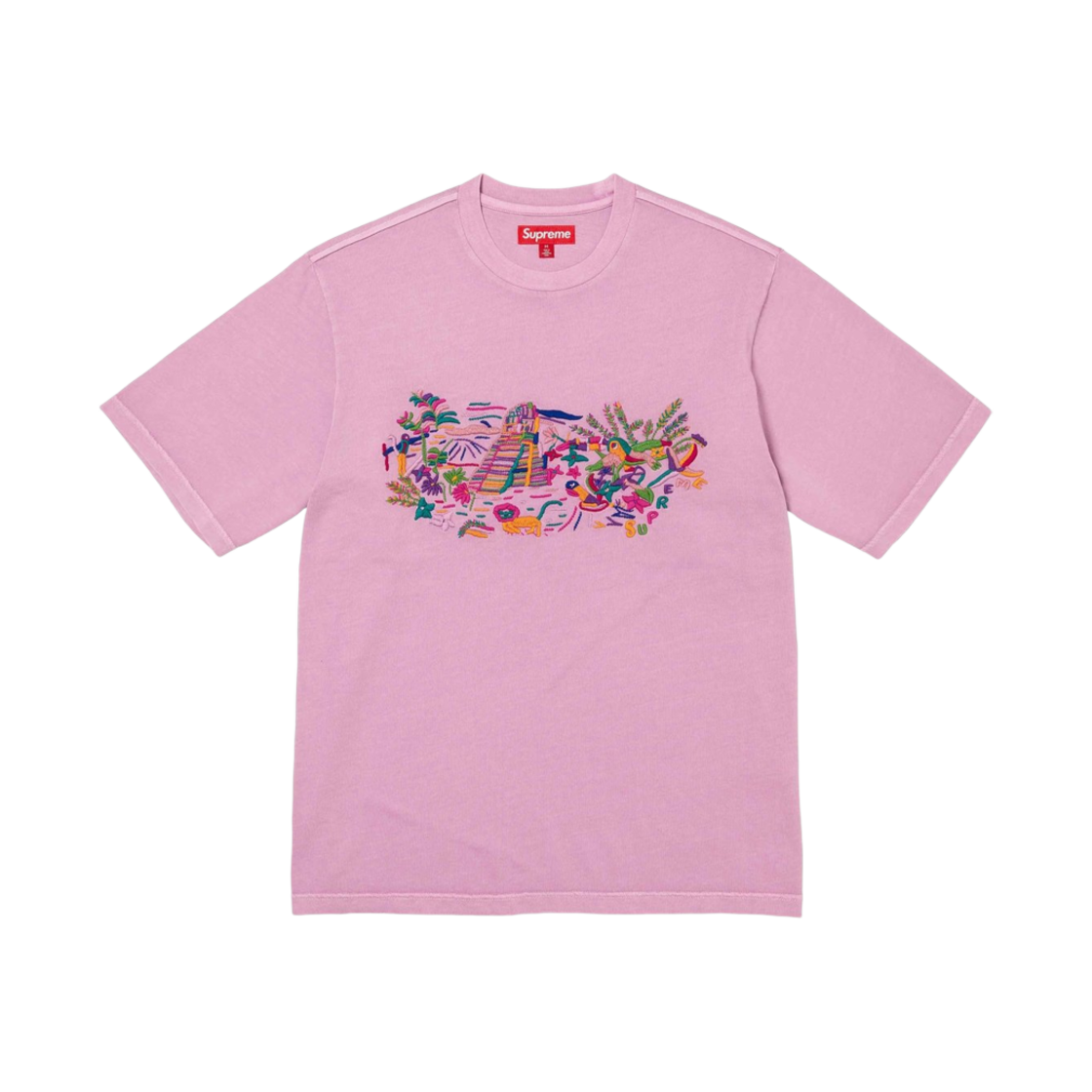 - Supreme Machu Picchu S/S Top Lavender - 24SS - 대표 이미지 #1
