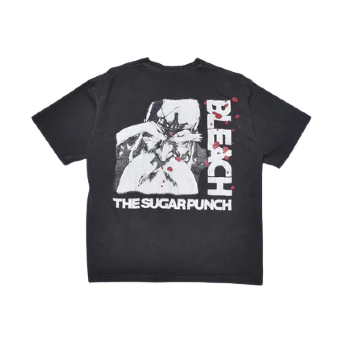 TBLM24AM004 Sugar Punch Bleach S/S T-Shirt Genryusai Black