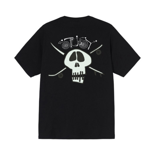 Stussy Surf Skate Skull T-Shirt Black