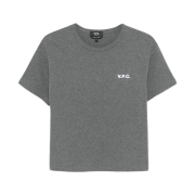 (W) A.P.C. Boxy Petit VPC T-Shirt Grey