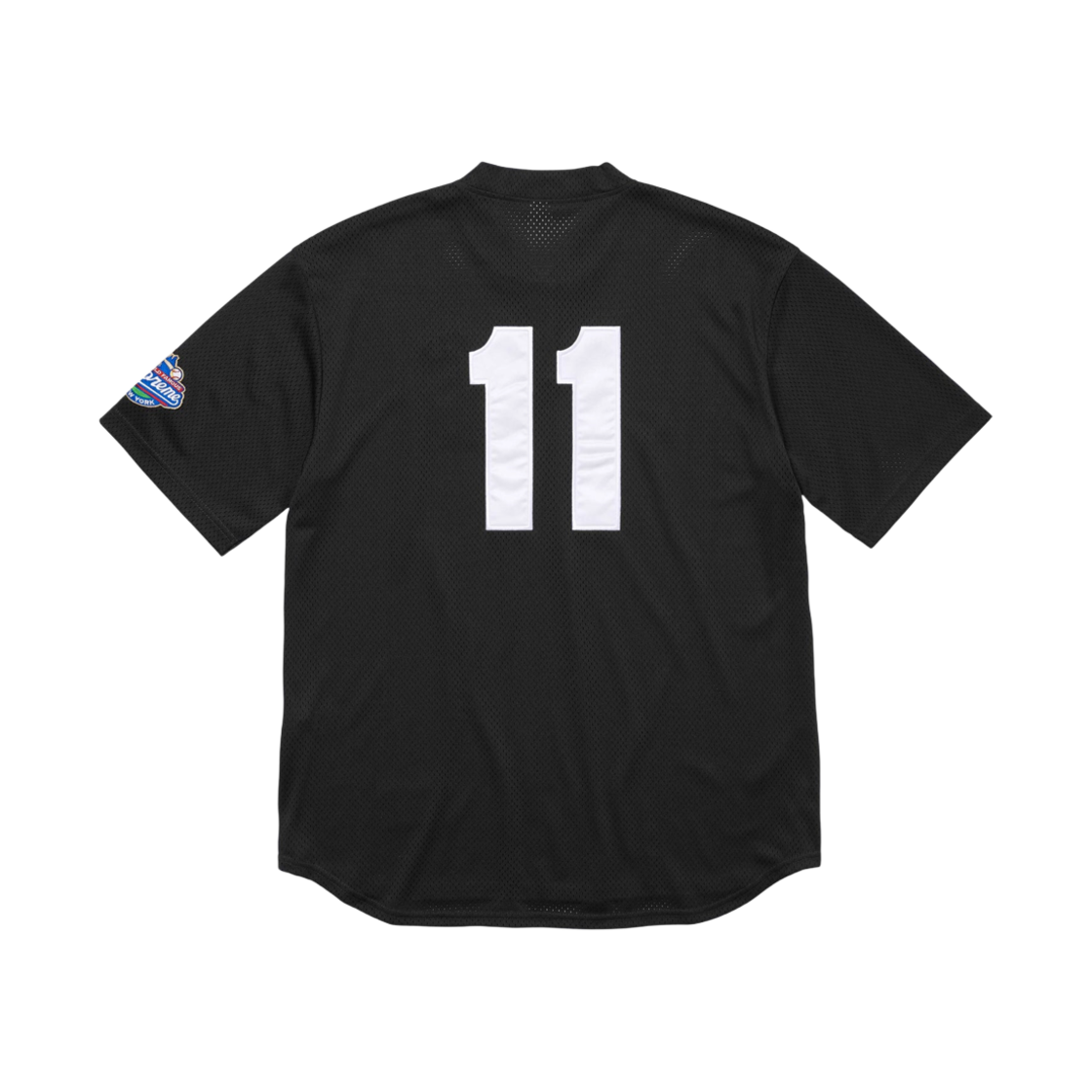 - Supreme S Logo Baseball Henley Black - 24FW - #2