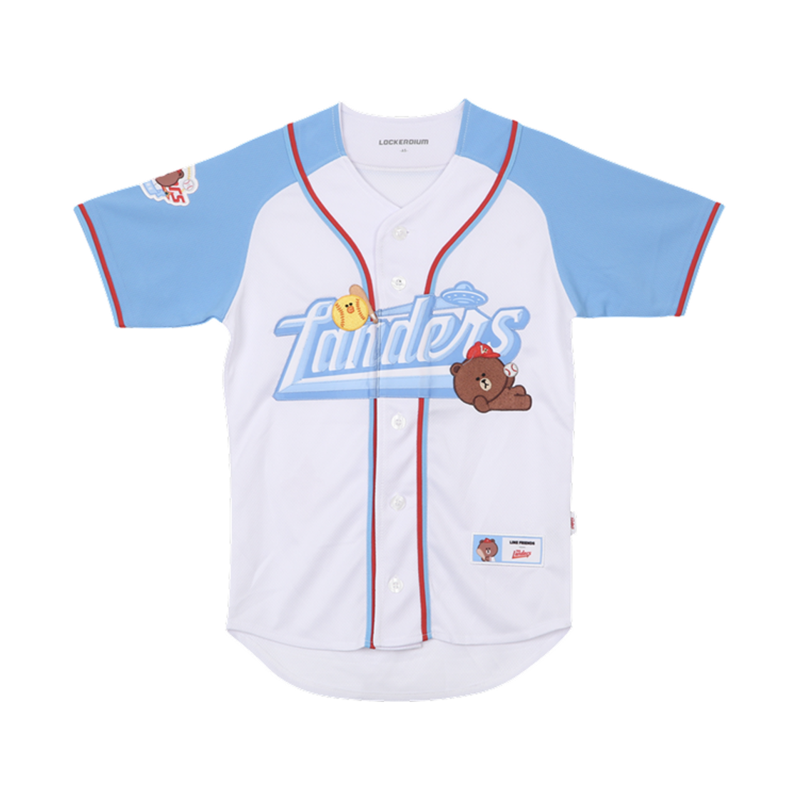 - (Kids) SSG Landers x Line Friends Uniform Kids Sky Blue (Non Marking Ver.)