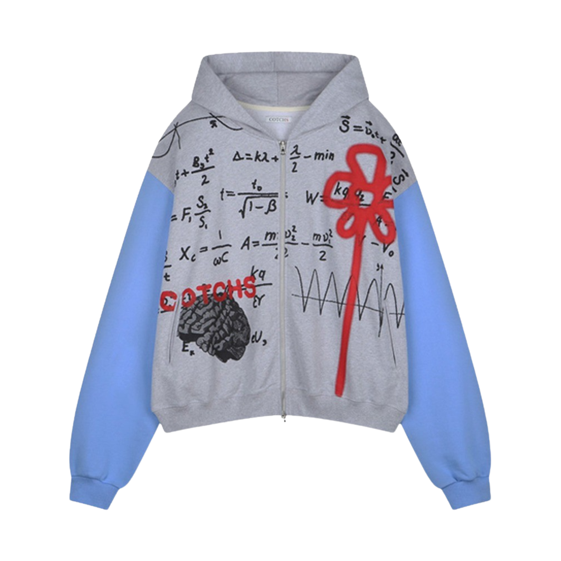 COTCHS-C6 Cotchs Brain Hooded Zip Up