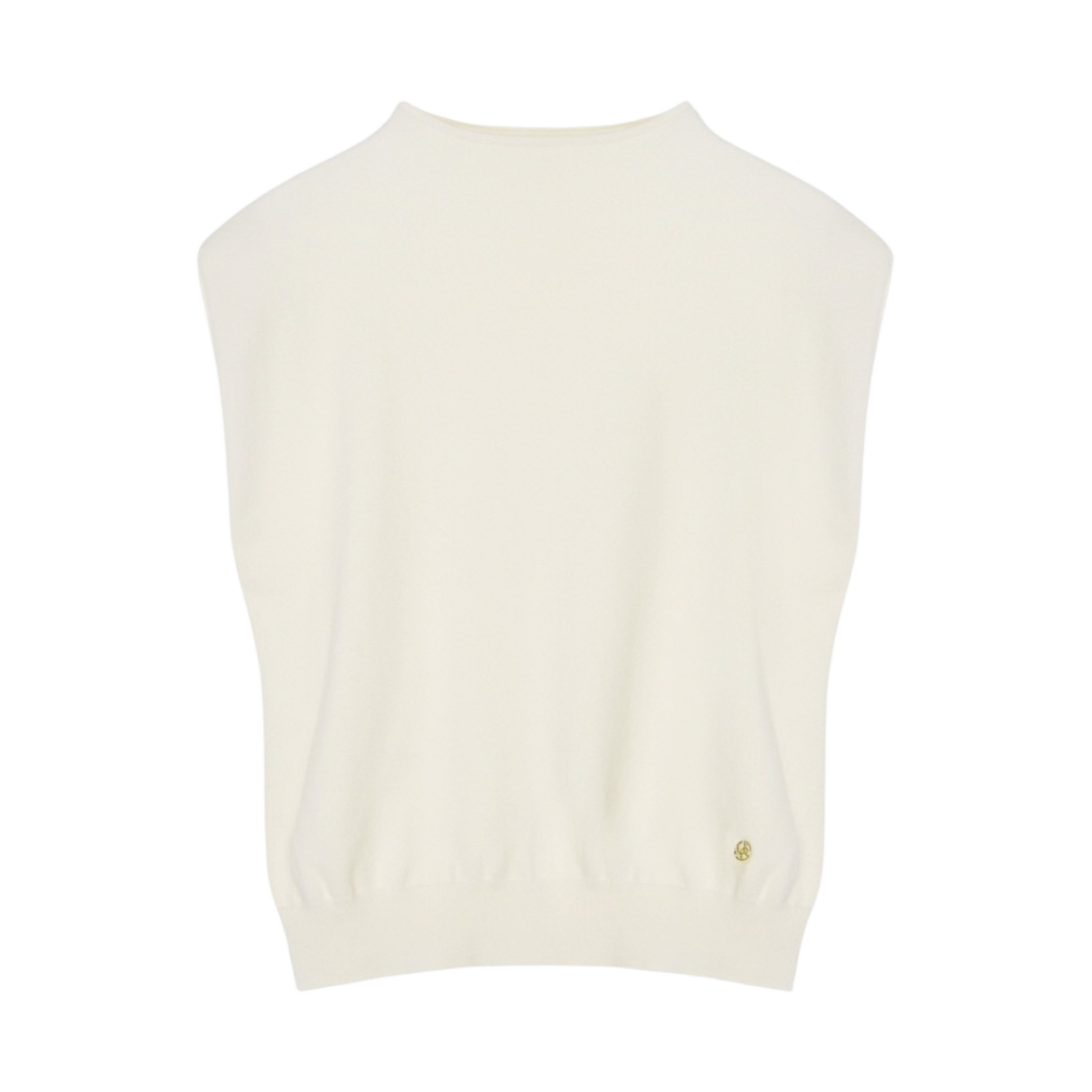 - (W) Umer SS Gorgeous Half Knit Cream Beige