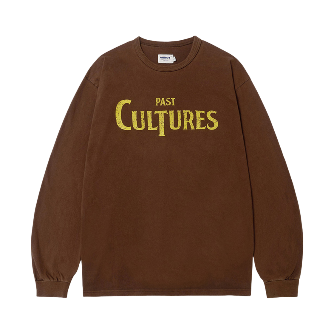 아노트 투어 빈티지 롱슬리브 브라운