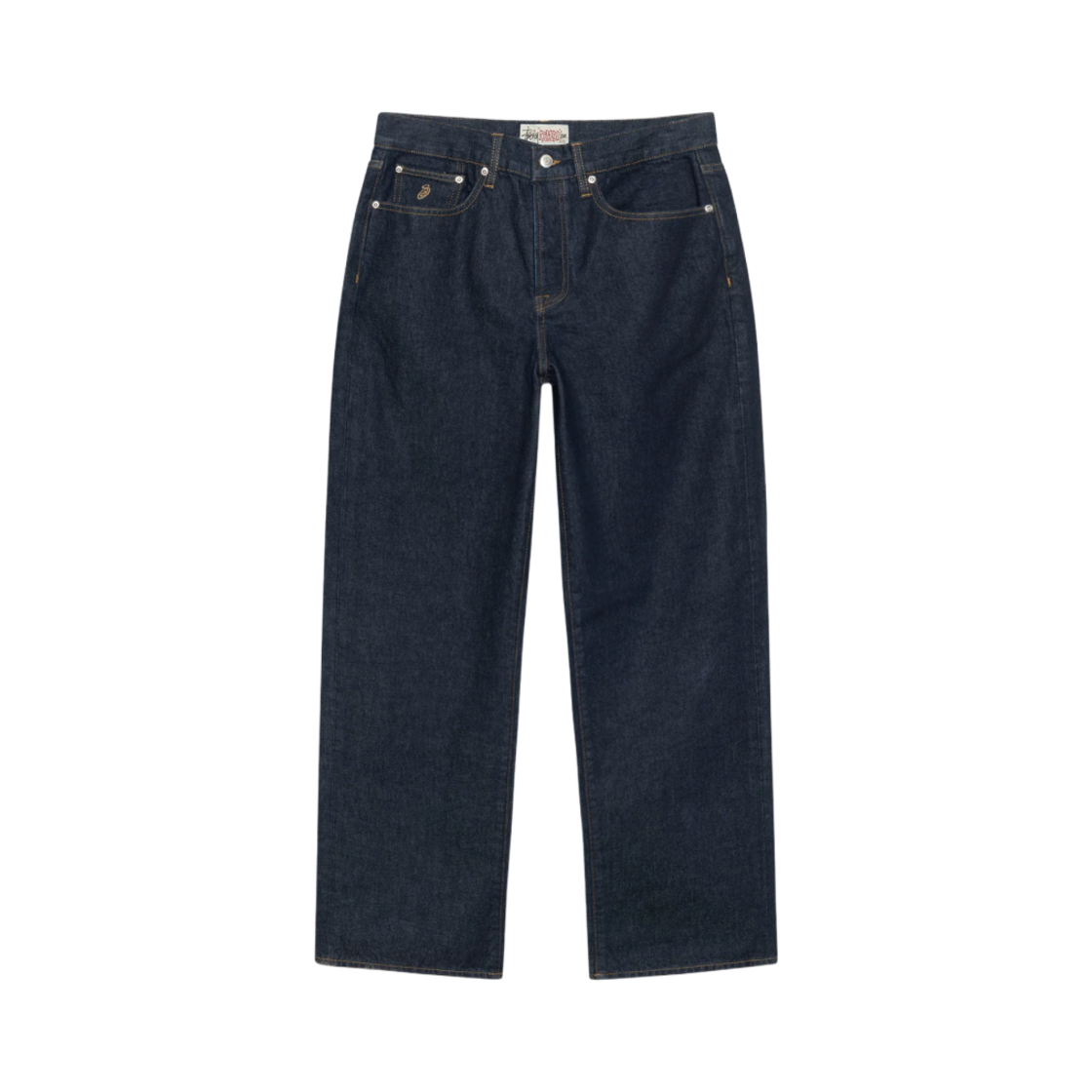 116671 Stussy Relaxed Denim Jean Rinsed Indigo