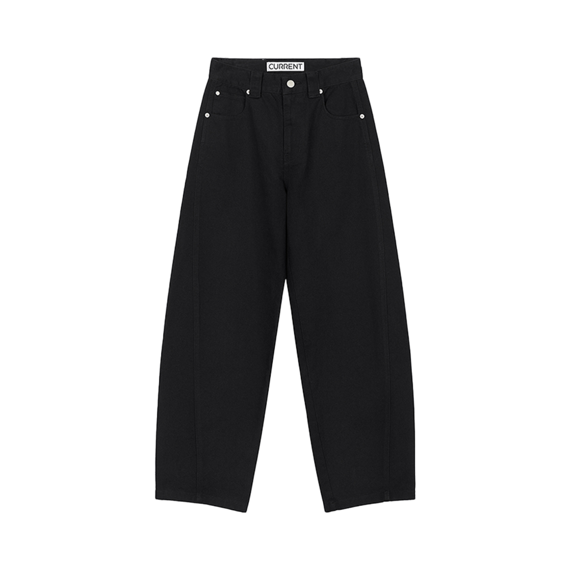 커렌트 커브드 핏 다잉 데님 블랙(Current Curved Fit Deying Denim Black)