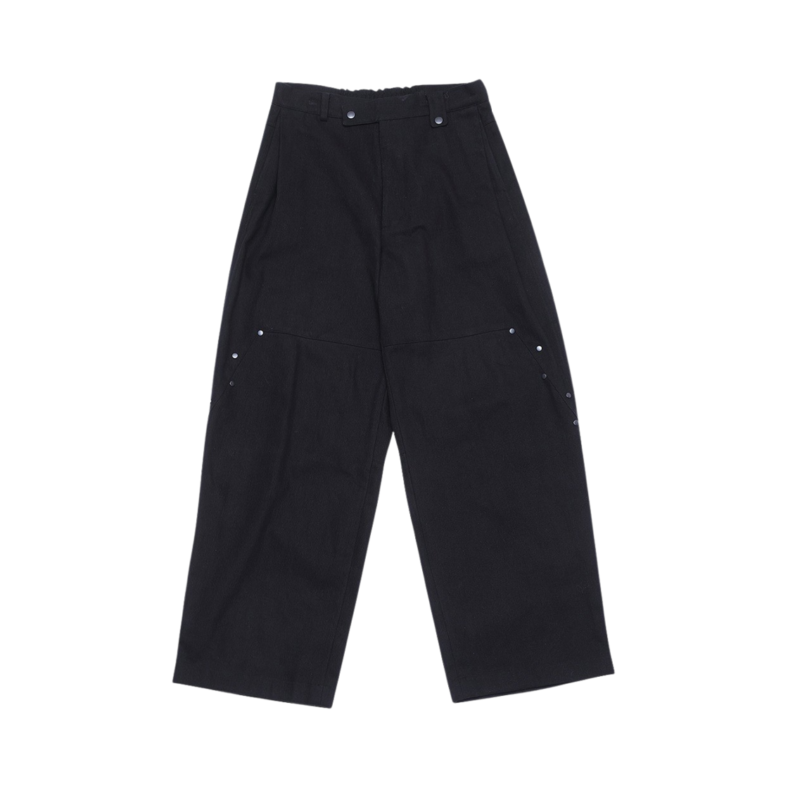 알렌느 스터드 & 카펜터 배기 진 블랙(Haleine Stud & Carpenter Baggy Jean Black)