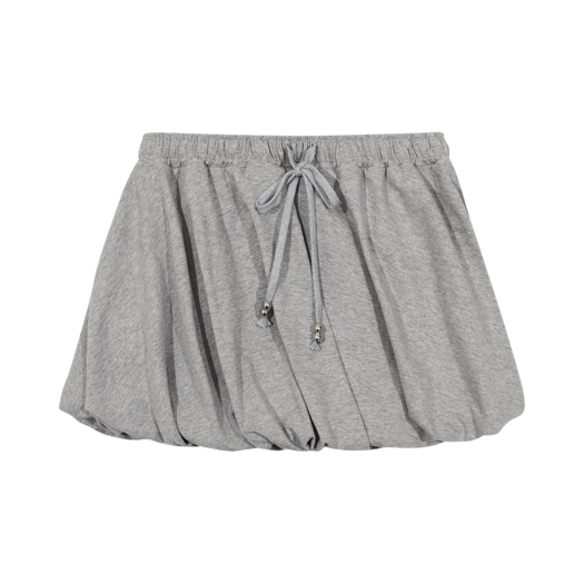MF2514SK003CMGFR Margarin Fingers Oblique Balloon Skirt Melange