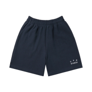 IAB Studio Herringbone Shorts Navy White