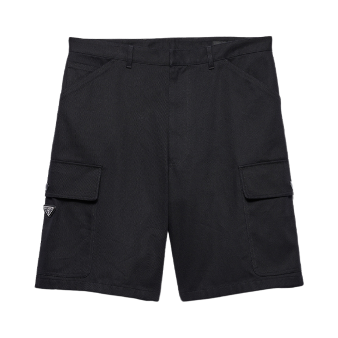 SPH472-11BZ-F0002 Prada Cotton Bermudas Black
