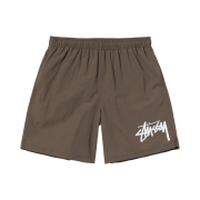 Stussy Big Stock Water Shorts Brown
