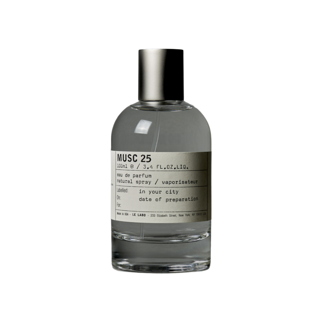 - Le Labo Musc 25 Eau De Parfum 100ml