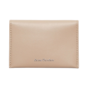 Acne Studios Folded Leather Wallet Taupe Beige