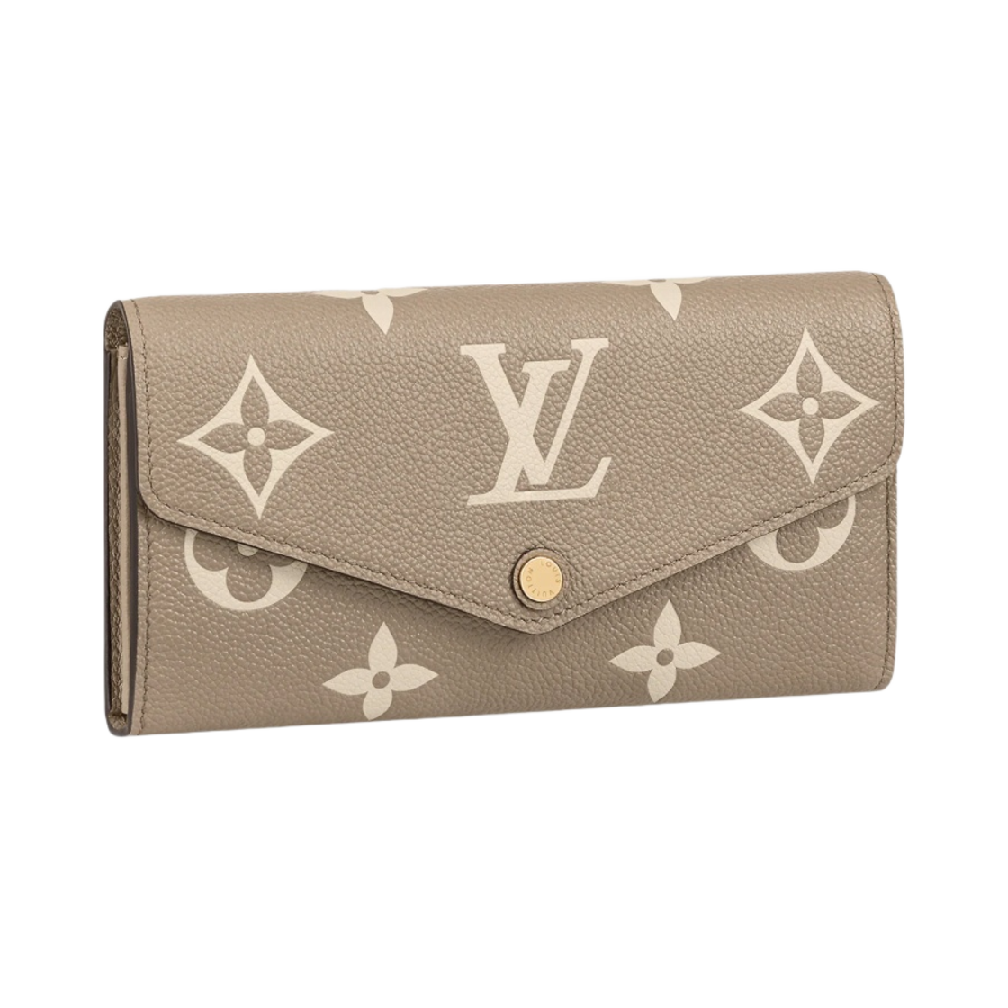 루이비통 사라 월렛 바이컬러 모노그램 앙프렝뜨 투르트렐 그레이 크림(Louis Vuitton Sarah Wallet Bicolor Monogram Empreinte Tourterelle Grey Cream) - 1