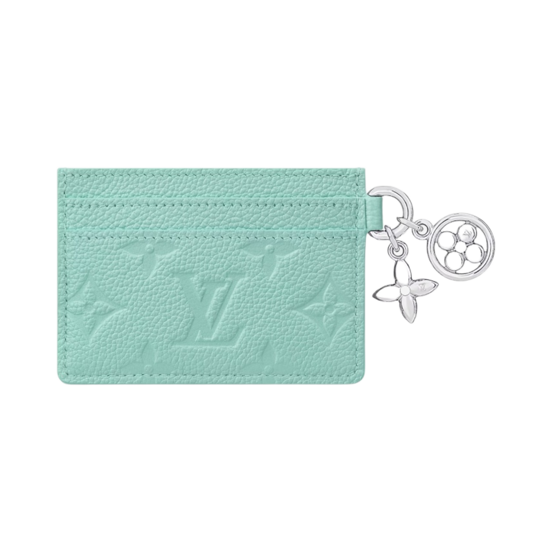 루이비통 LV 참 카드 홀더 펄리 라군 터콰이즈(Louis Vuitton LV Charms Card Holder Pearly Lagoon Turquoise) - 3