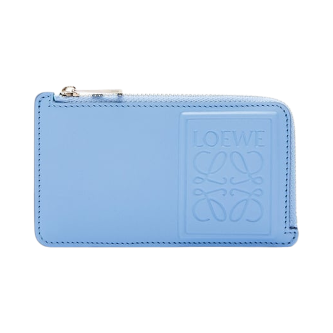 로에베 코인 카드 홀더 인 사틴 카프스킨 올림픽 블루(Loewe Coin Card Holder in Satin Calfskin Olympic Blue) - 1