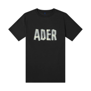 Ader Error Tape Logo T-Shirt Noir