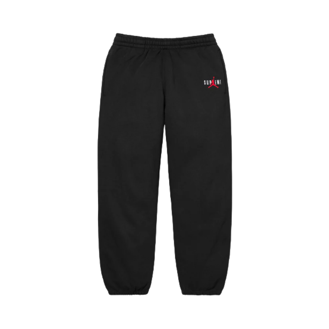 슈프림 x 조던 스웨트팬츠 블랙 - 24FW(Supreme x Jordan Sweatpants Black - 24FW)