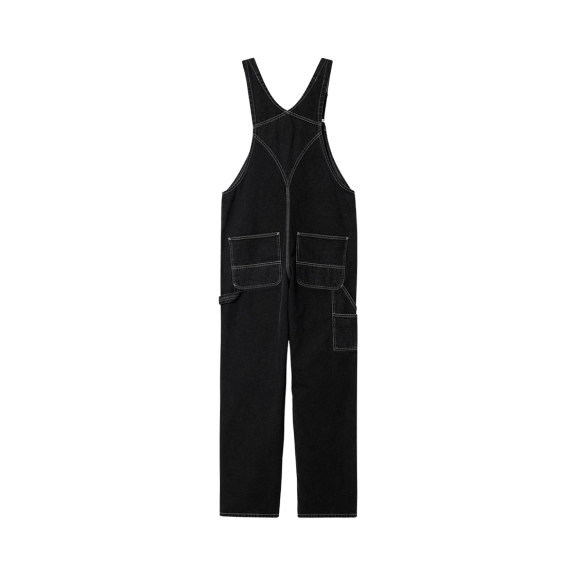 칼하트 WIP 빕 오버롤 블랙 스톤 워시드(Carhartt WIP Bib Overall Black Stone Washed)