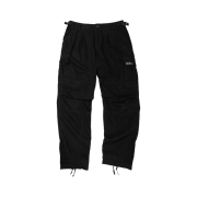 [더블적립] ETCE Prototype Layered Cargo Pants Black