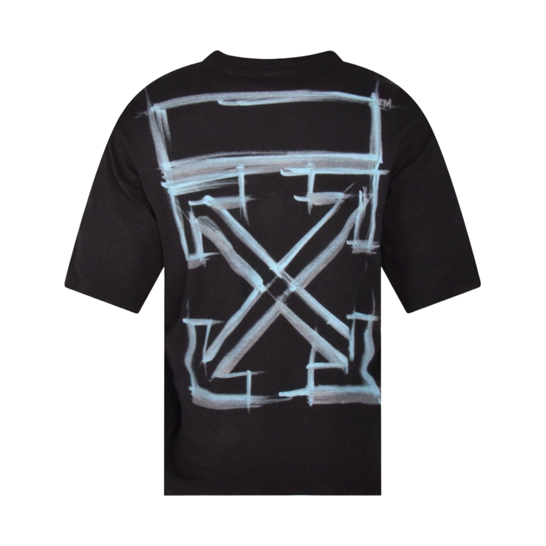 OMAA119F21JER0231084 Off-White Marker Arrow Skate S/S T-Shirt Black