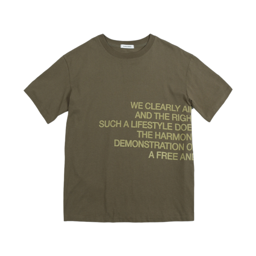 SE24STS03KK Surface Edition Freedom T-Shirt Khaki