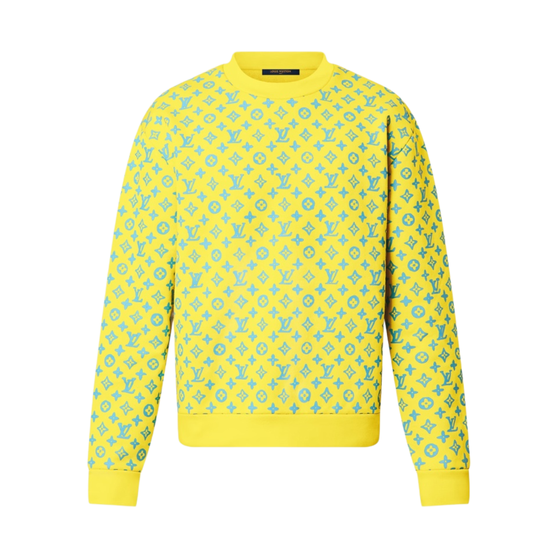 루이비통 모노그램 레인보우 플레이그라운드 그래픽 스웨트셔츠 그린 옐로우(Louis Vuitton Monogram Rainbow Playground Graphic Sweatshirt Green Yellow)