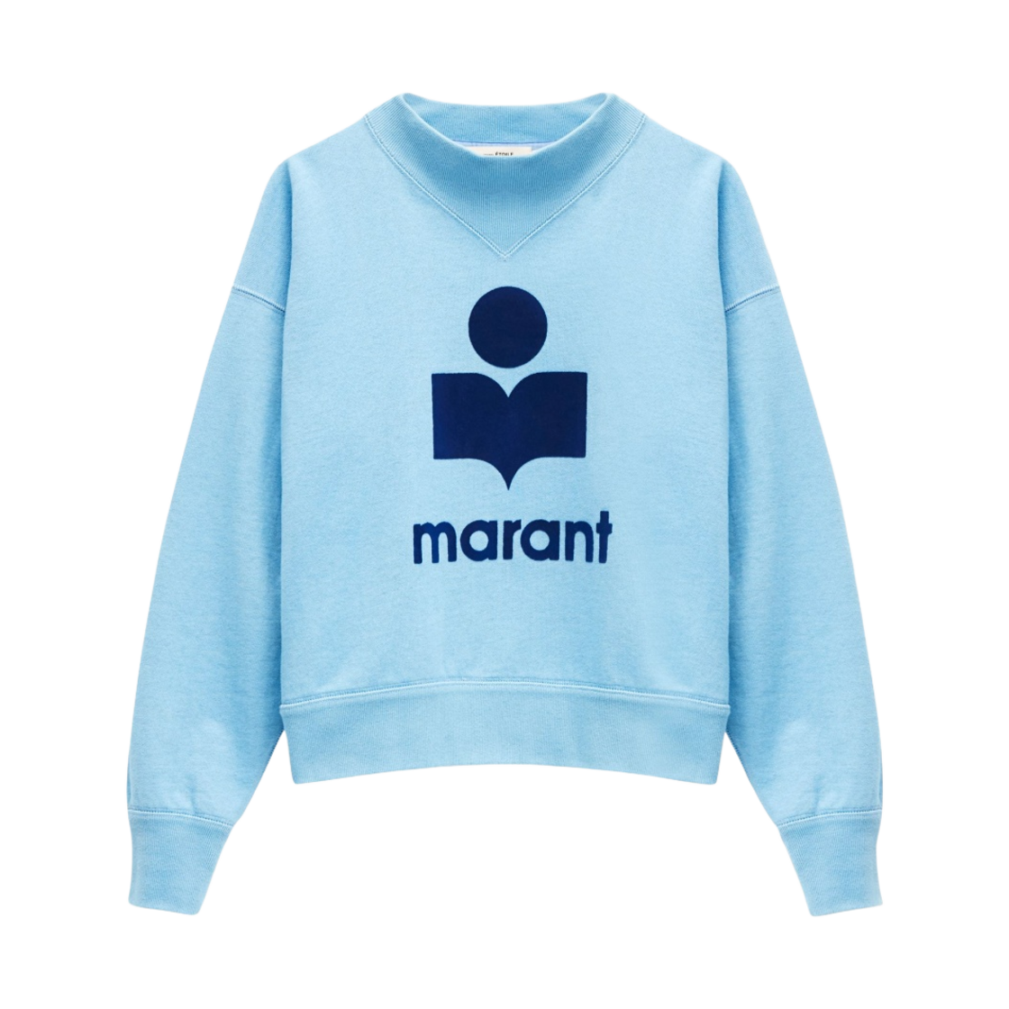 (W) 이자벨 마랑 모비 스웨트셔츠 블루 네이비 - 21FW((W) Isabel Marant Moby Sweatshirt Blue Navy - 21FW) - 1