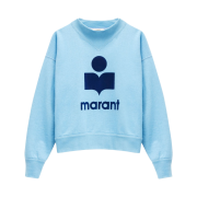 (W) Isabel Marant Moby Sweatshirt Blue Navy - 21FW