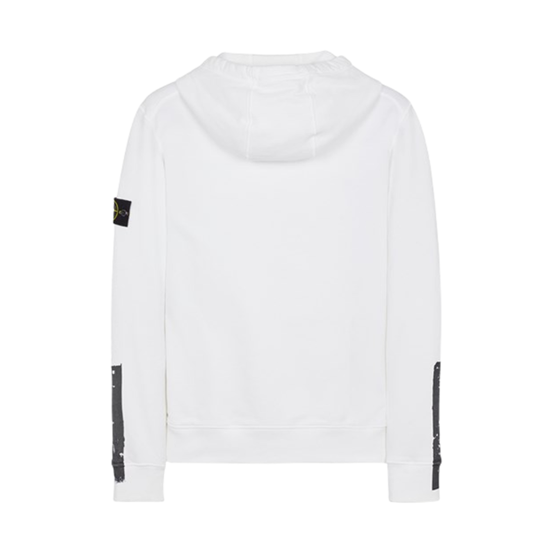 스톤 아일랜드 67461 테이프 포 프린트 후드 스웨트셔츠 화이트 - 23FW(Stone Island 67461 Tape Four Print Hooded Sweatshirt White - 23FW) - 2