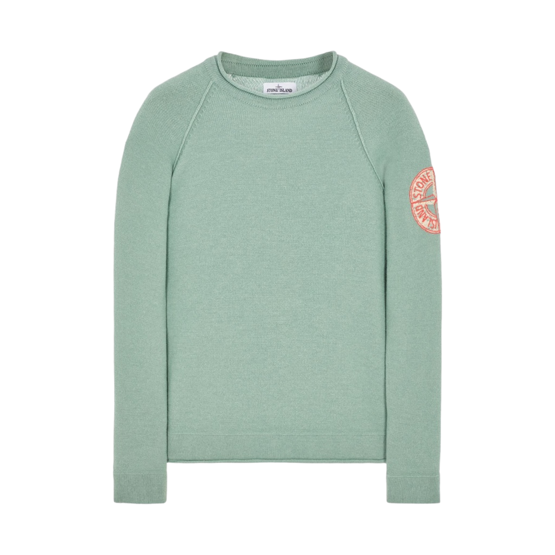 스톤 아일랜드 534A4 램스울 크루넥 니트 올리브 - 22FW(Stone Island 534A4 Lambswool Crewneck Knit Olive - 22FW) - 1