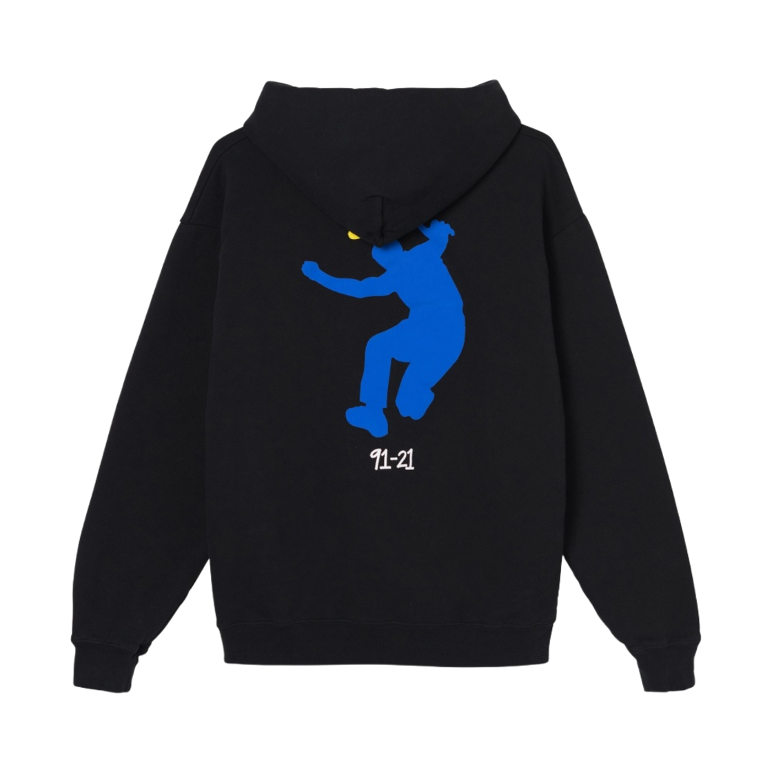 스투시 x 유니온 후드 블랙