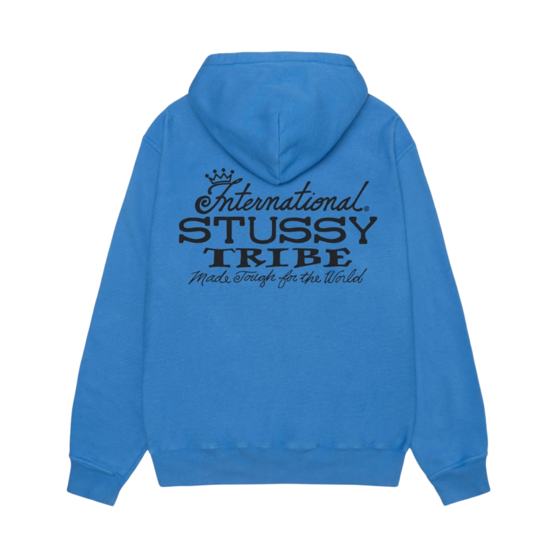 스투시 이스트 피그먼트 다이드 후드 블루