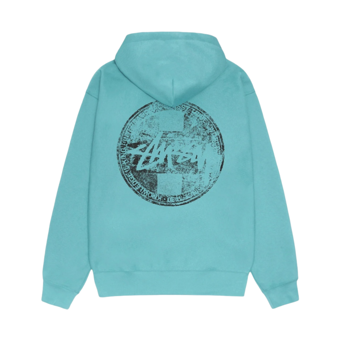 1925071 Stussy Dot Stamp Hoodie Ocean