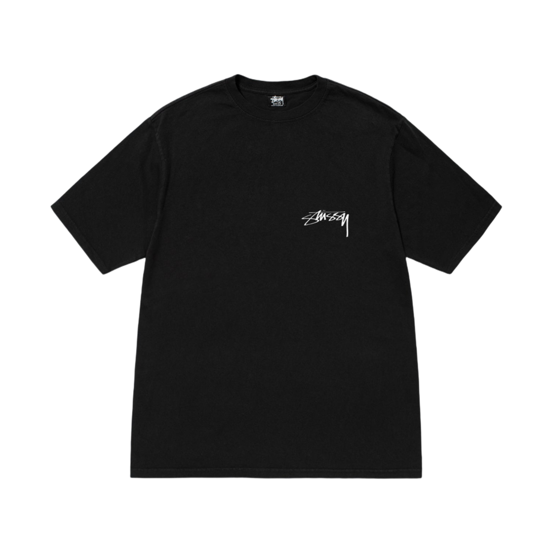 스투시 아라크니드 티셔츠 피그먼트 다이드 블랙(Stussy Arachnid T-Shirt Pigment Dyed Black) - 2