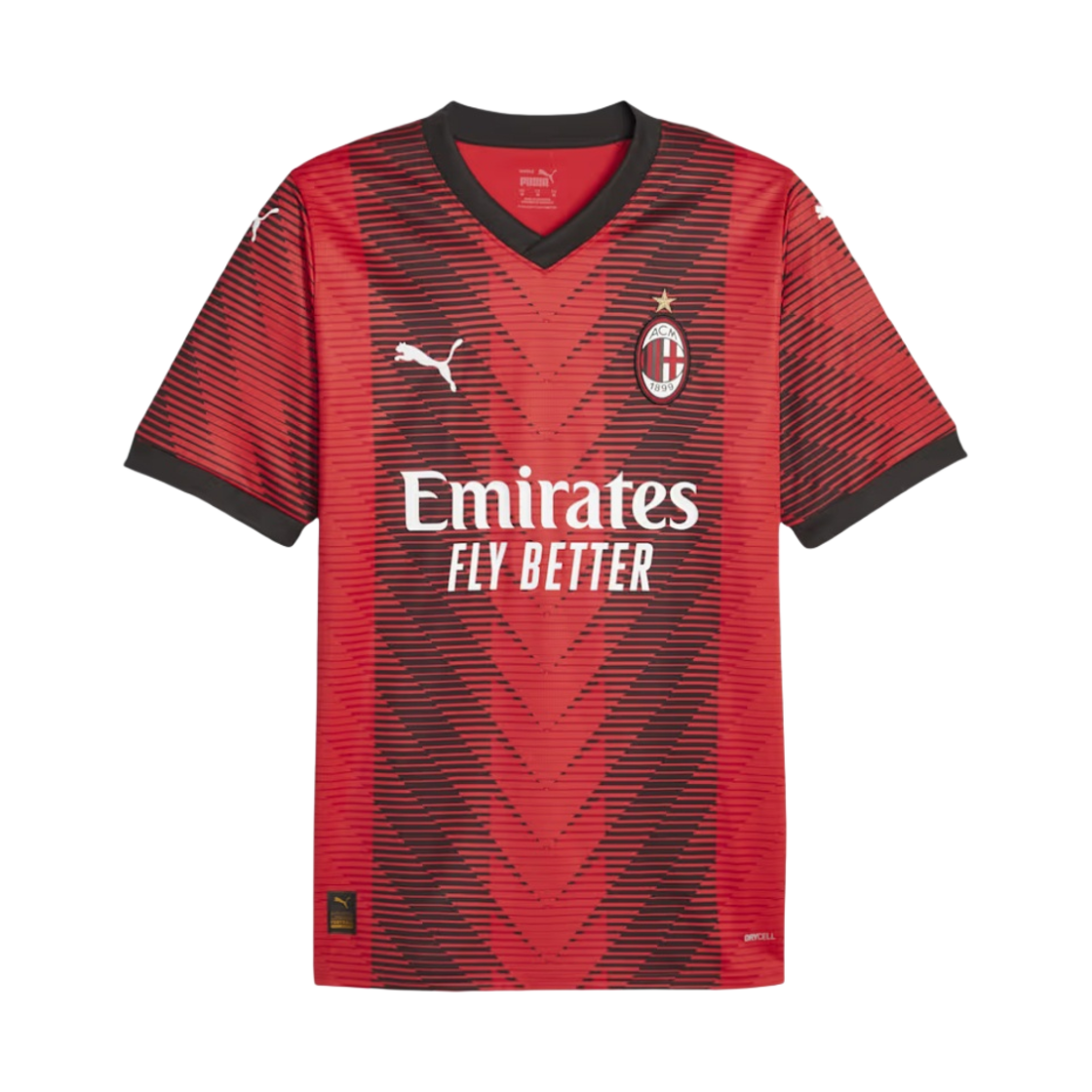 푸마 AC 밀란 2023/24 홈 저지 포 올 타임 레드 (논 마킹 버전)(Puma AC Milan 2023/24 Home Jersey For All Time Red (Non Marking Ver.))