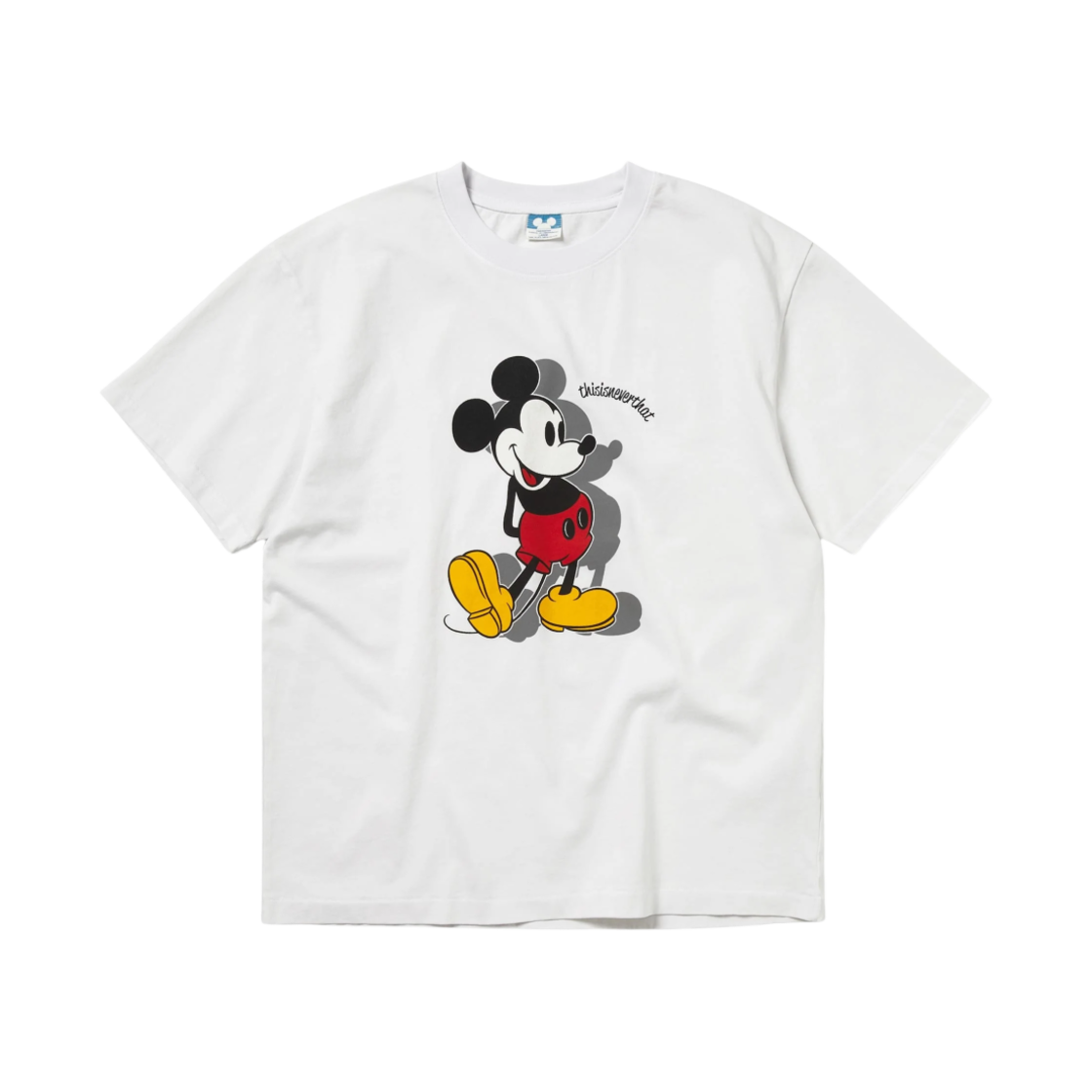 디스이즈네버댓 x 디즈니 미키 클래식 티셔츠 화이트(thisisneverthat x Disney Mickey Classic T-Shirt White)