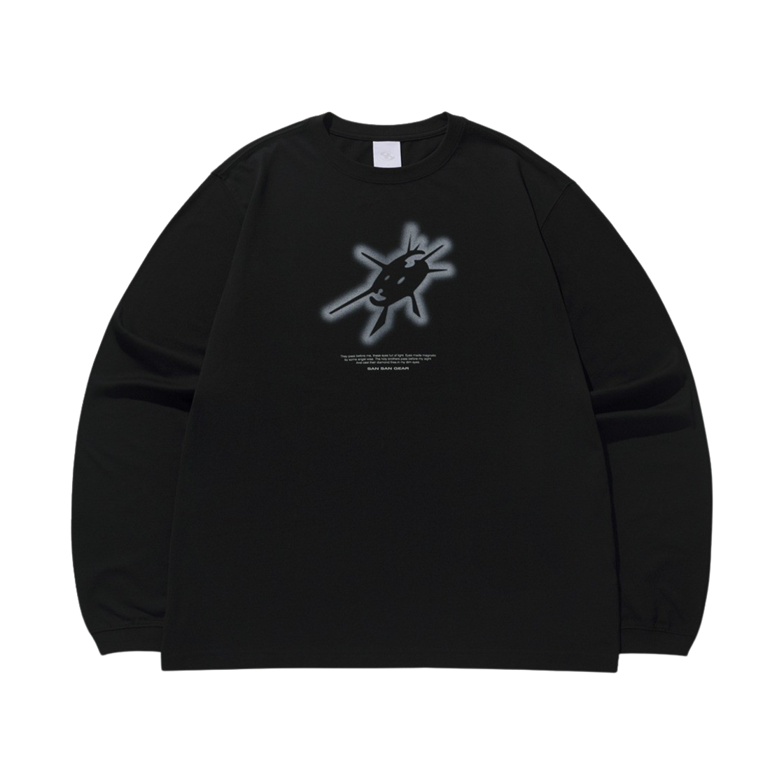 산산기어 선번 롱 슬리브 블랙 - 23FW