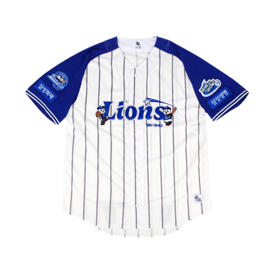 - (Kids) Samsung Lions x Bao Family Uniform White Blue (Non Marking Ver.)