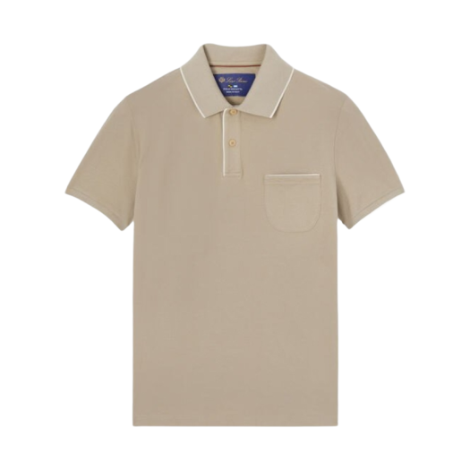 Loro Piana Cotton Regatta Polo Gothic Beige