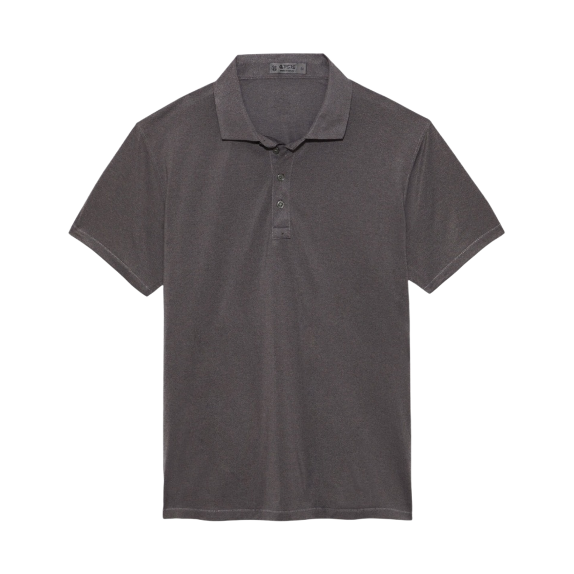 G4MS21K31 G/Fore Essential Pique Polo Charcoal Heather Gray