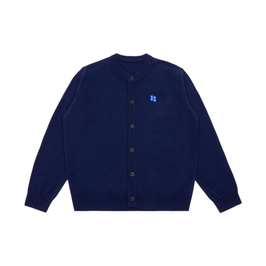 Ader Error Sig; TRS Tag Cardigan 02 Navy