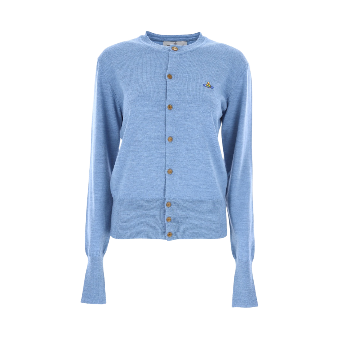 18030018-Y0006-K403 (W) Vivienne Westwood Bea Cardigan Pale Blue