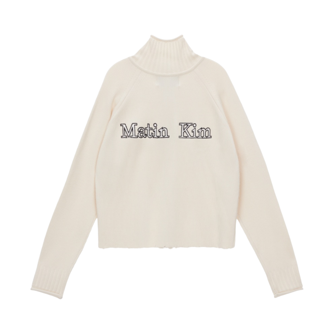 마뗑킴 빈티지 스펠 포인트 가디건 아이보리((W) Matin Kim Vintage Spell Point Cardigan Ivory) - 1