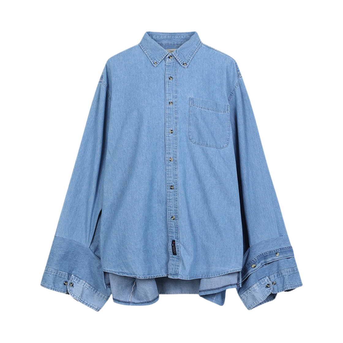 나나서카 서카 메이크 와이드 셔츠 데님(77circa Circa Make Wide Shirt Denim)