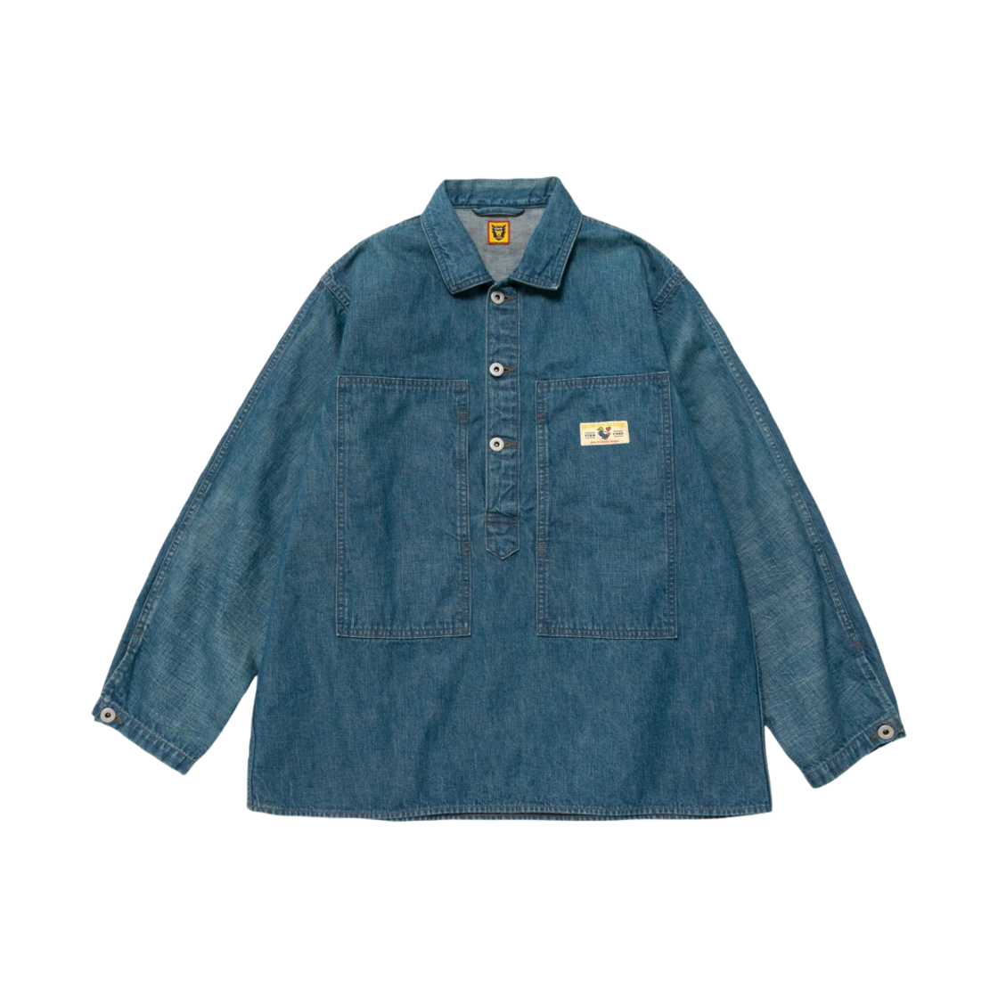 휴먼 메이드 데님 워크셔츠 인디고(Human Made Denim Workshirt Indigo) - 2